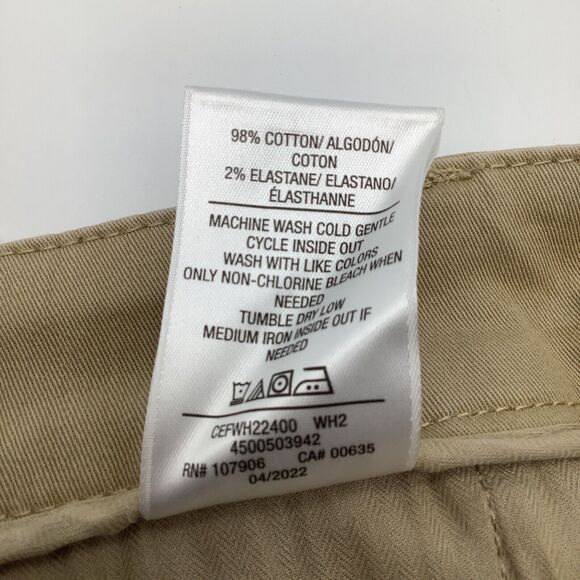 Hudson Jeans Mens Tailored Fit Jogger Twill Chino Pants Tan Size 32 x 29 NWT - Picture 10 of 10